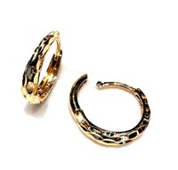 Earrings Woman Stardust in Yellow Gold SCATTINI DIAMANTATI MB UQ/Z 1.60 G